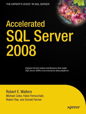 cover image of Accelerated SQL Server 2008